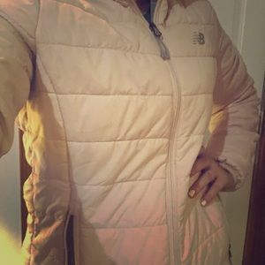 New Balance light pink jacket
